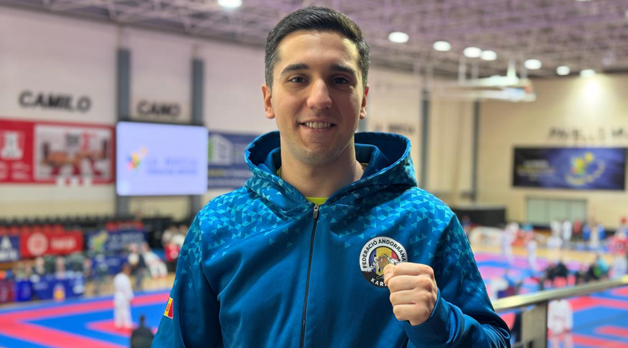 El karateka del Principat, Silvio Moreira (FAK)