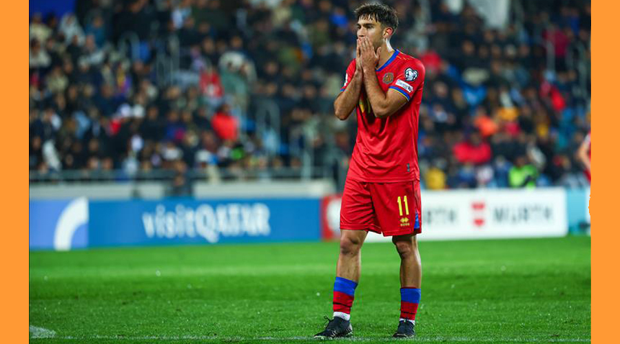 Imatge del partit Andorra 0 - Letònia 1. Foto: Federació Andorrana de Futbol / AndorraDifusió