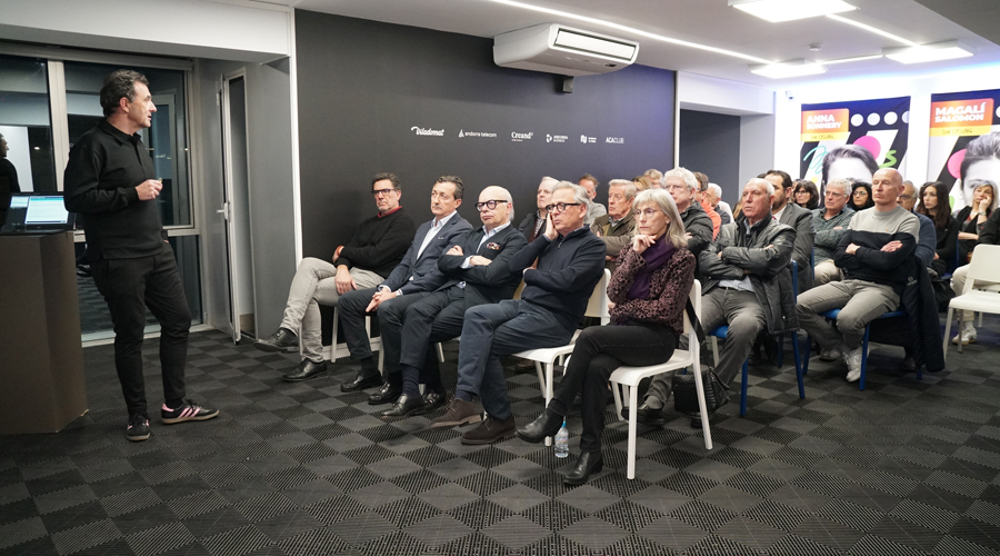 Una imatge de l'assemblea de l'ACA, aquest dimarts (ACA CLUB)