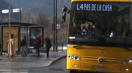 Un autobús de la companyia Coopalsa