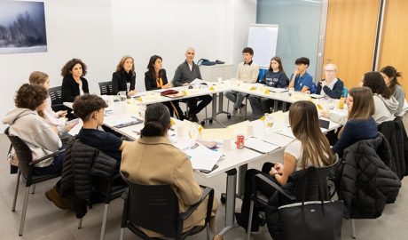 Una de les comissions del Consell General Jove