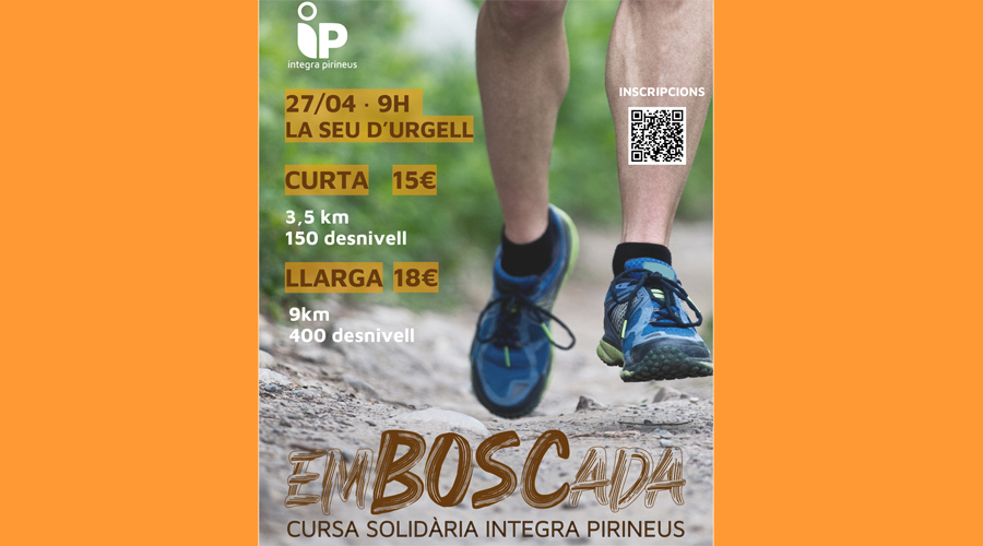 Cartell de la nova cursa solidària "Emboscada"