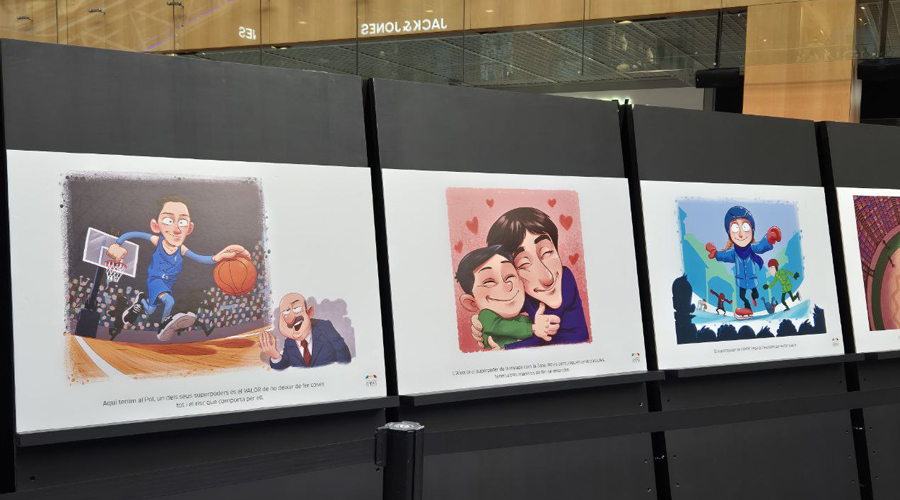 Algunes de les imatges de l'exposició (AMMA)