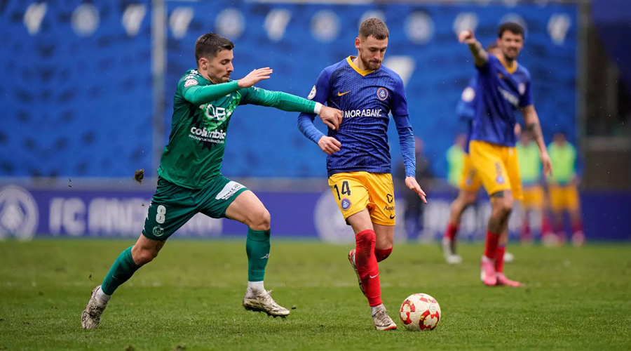 Imatge del partit FC Andorra 1 - Arenteiro 1. Foto: Club