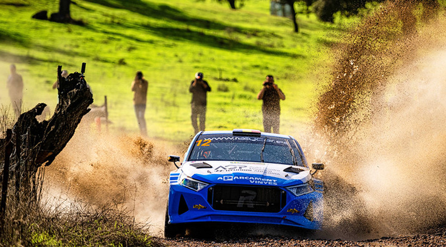 Vinyes i Mercader al Rallye Ciudad de Pozoblanco 2024 (FotoEsport)