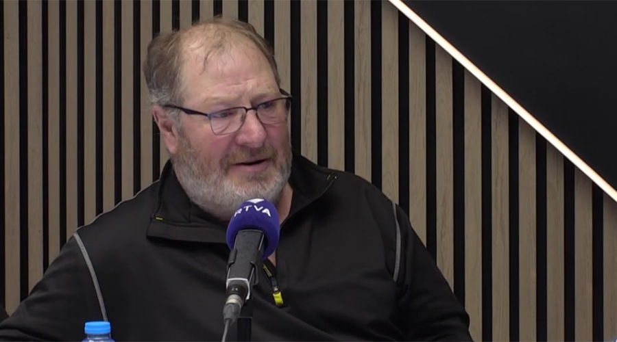 L'exconseller general, Jordi Font, als estudis de RTVA (AndorraDifusió)