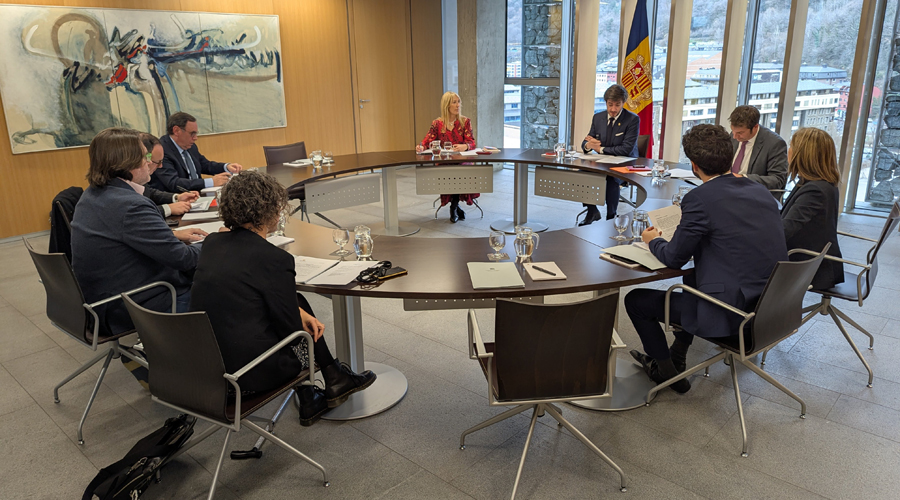 Reunió de la Junta de Presidents de Grups Parlamentaris (Consell General)