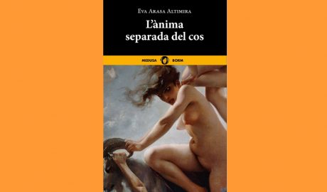 Coberta de la nova novel·la d'Eva Arasa, "L'ànima separada del cos"