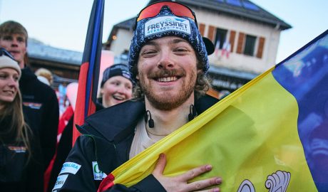 L'esquiador de telemark, Lucas Pagès