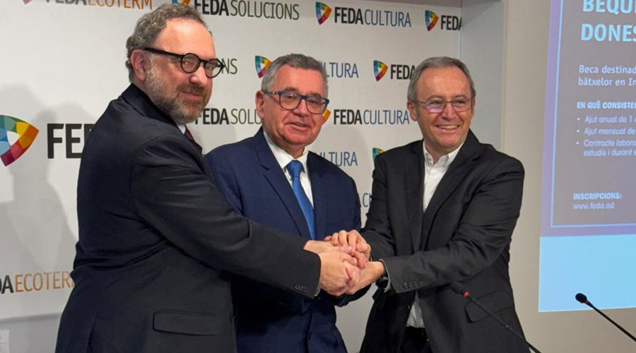 Juli Minoves, Albert Moles i Olivier Salvan (FEDA)