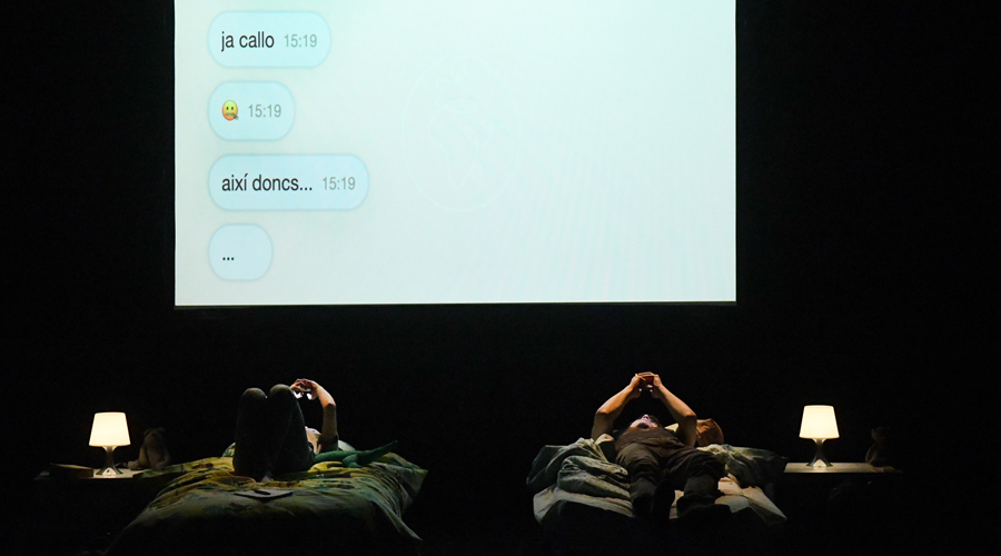 Un instant de l'obra de teatre (SFGA)