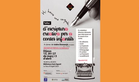 Taller d'escriptura creativa a la Seu d'Urgell