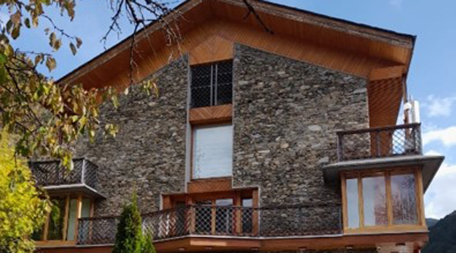 Exterior de l'Auditori Nacional, a Ordino (SFGA)