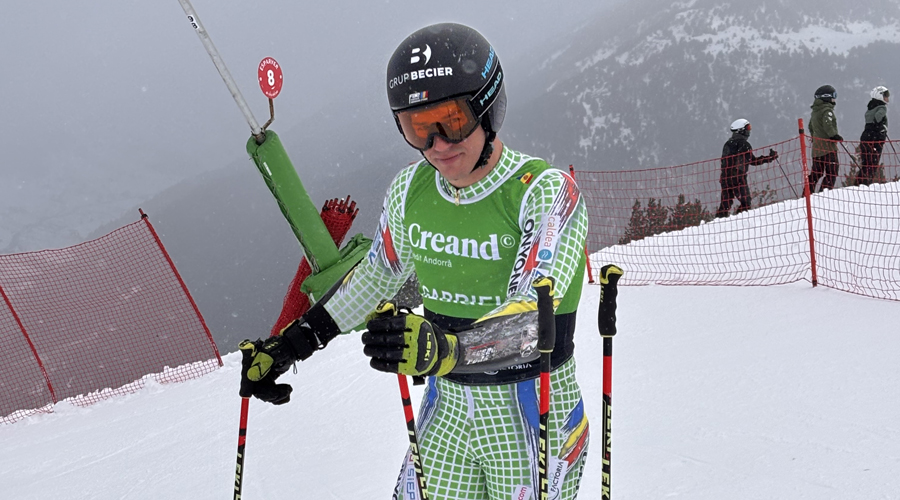 Bartumeu Gabriel a la pista Esparver (FAE)