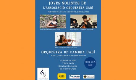 Cartell anunciador del concert de dissabte
