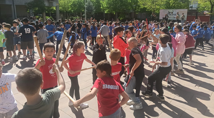 Una de les imatges que ha deixat el Dia Dansa't Pirineu a la Seu (Aj. la Seu)