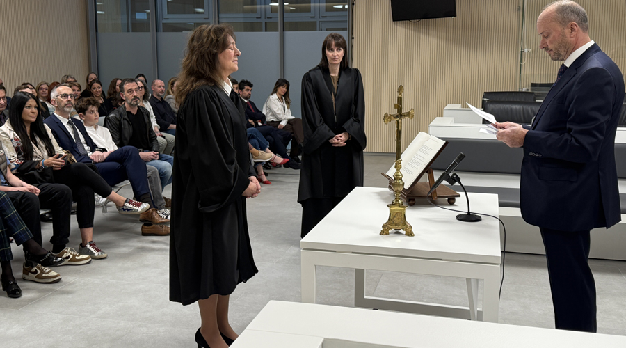 El jurament de Núria Garcia (CSJ)