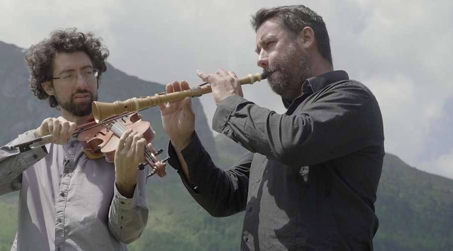 Michaël Bourry i Pierre Rouch (Foto: Escola Folk del Pirineu)