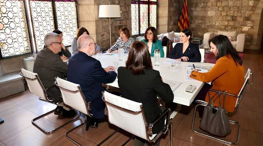 Reunió entre les dues delegacions, aquest dimarts (SFGA)