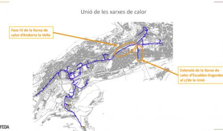 Unió de les xarxes de calor d'Andorra la Vella i Escaldes