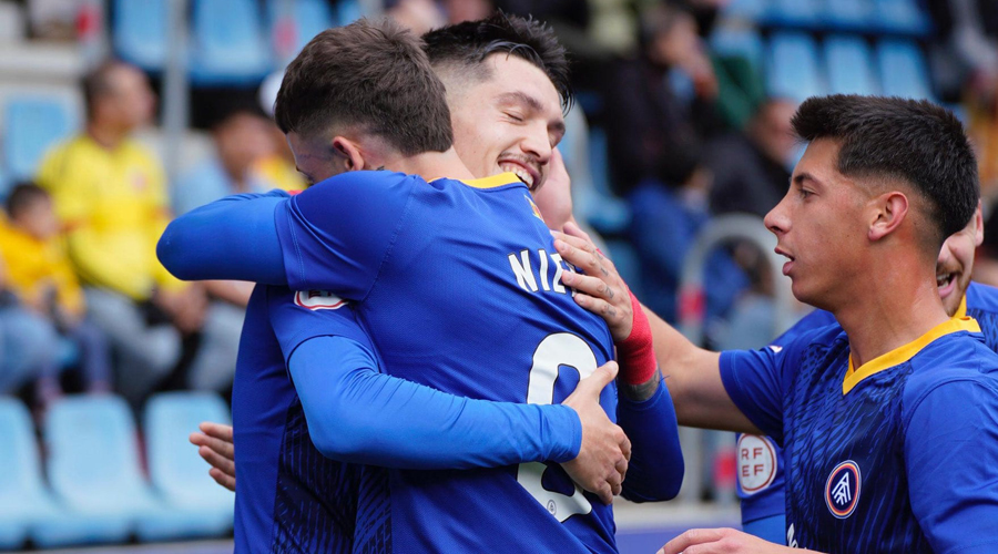 Alegria andorrana per la victòria (FC Andorra)