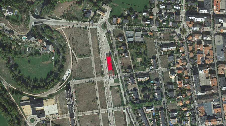 Ubicació del futur edifici de la Barnahus de l'Alt Pirineu i Aran, a la Seu (RàdioSeu)