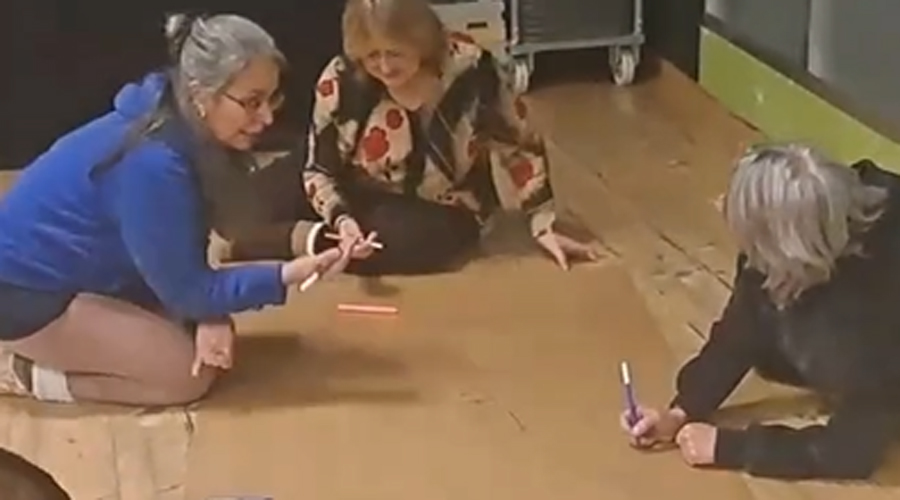 Preparació del nou projecte 'Crea-T' de l'Escola de Teatre de la Seu (RàdioSeu)