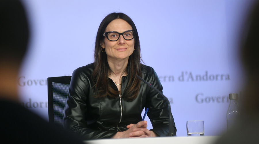 La ministra de Justícia i Interior, Ester Molné (SFGA)