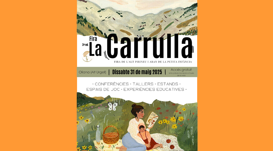 Cartell anunciant la Fira Carrulla a Oliana