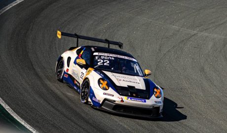 Frank Porté pilotant el seu Porsche 911 GT3 Cup (992)