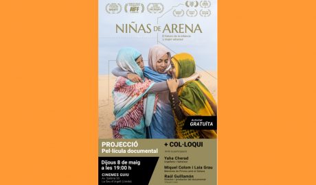 Cartell del documental "Niñas de arena"