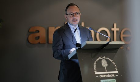 Espot, durant la seva intervenció