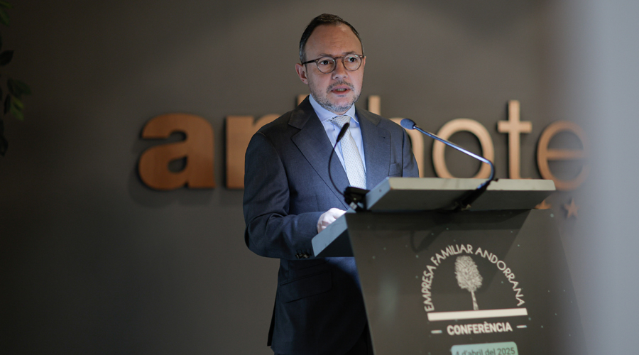 Espot, durant la seva intervenció (SFGA)