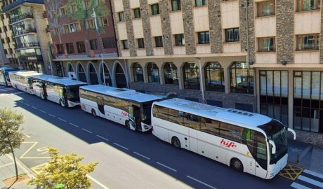 Autocars de la companyia HIFE