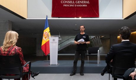 El Dr. Jordi Reviriego durant la seva intervenció