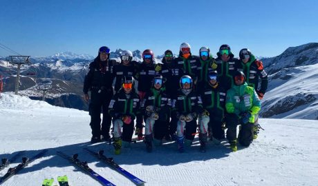 Els EEBE U19 a Les Deux Alpes