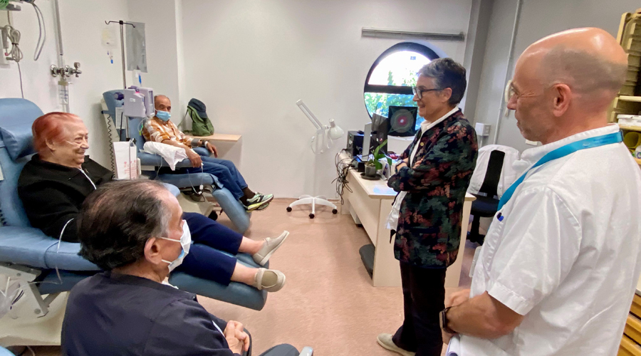 La consellera catalana de Salut ha visitat l'Hospital de Dia (Govern.cat)