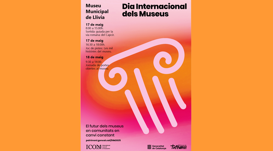 Informació sobre les activitats pel Dia Internacional dels Museus a Llívia (Aj. de Llívia)