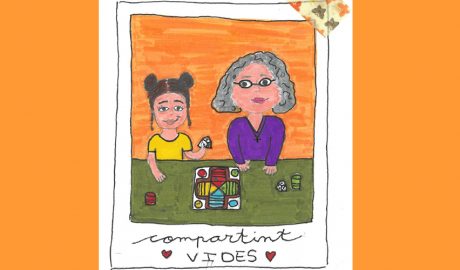 El logotip del projecte "Compartint vides"