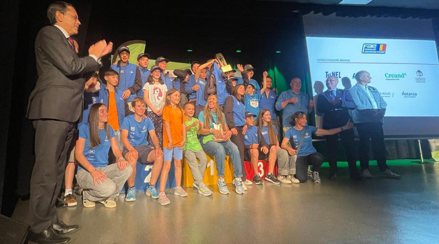 Fotografia del PCGR, guanyador del Trofeu al Mèrit Esportiu 2025 (FAE)