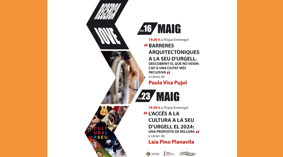 Cartell anunciant la present edició de Recerca Jove (Aj. la Seu)