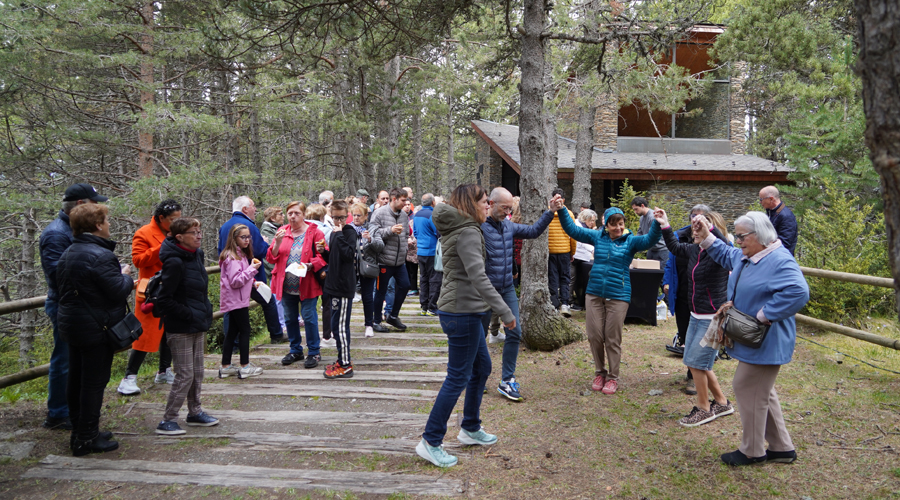 Trobada a Sant Jaume dels Cortals (Comú d'Encamp)