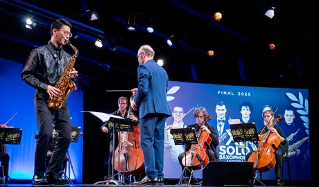 Wataru-Hirai, guanyador del Sax Fest 2025