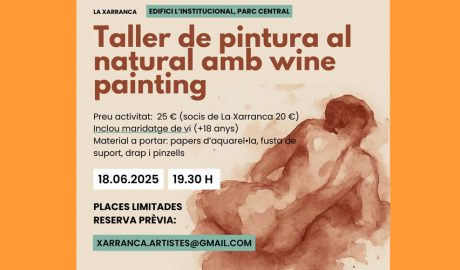 El cartell anunciador del taller (la Xarranca)