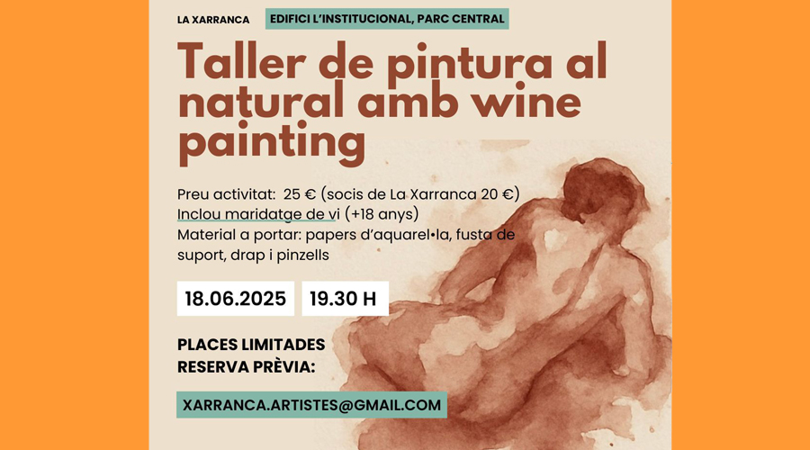 El cartell anunciador del taller (la Xarranca)