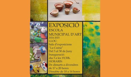 El cartell anunciador de l'exposició