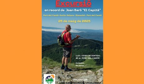 Homenatge de la UEU a Joan Baró 'El capità'