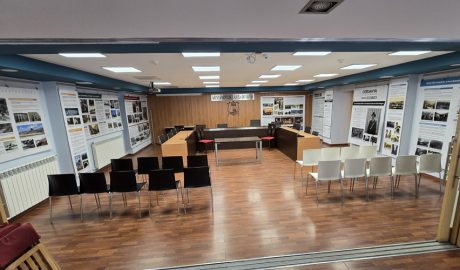 L'espai on hi ha ubicada l'exposició