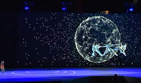 Una imatge de la inauguració dels jocs