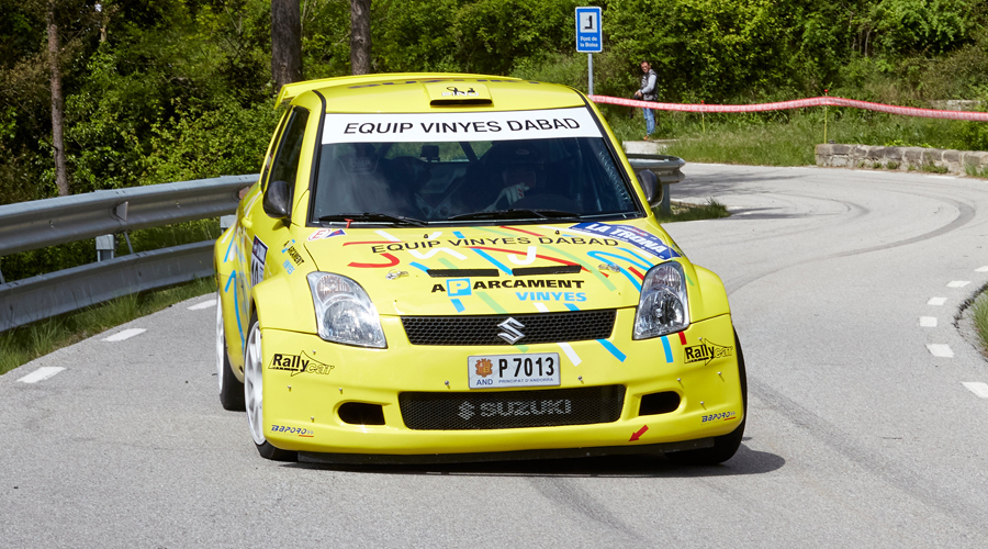 Joan Vinyes competint a la Pujada a la Trona (FotoEsport)